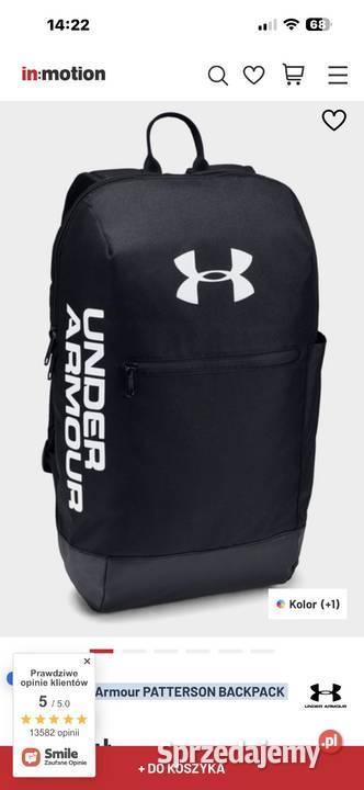 Plecak Under Armour PATTERSON BACKPACK Łódź