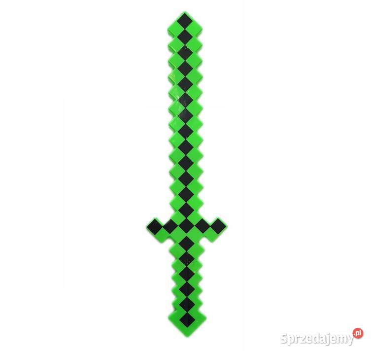 Zielony Miecz zabawka z efektami gra świeci 6 lat+ Biała Podlaska