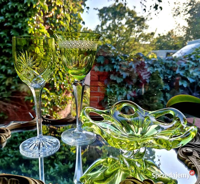 Kieliszki kryształowe jeden sygnowany Nachtmann Porcelana i szkło Klenica sprzedam