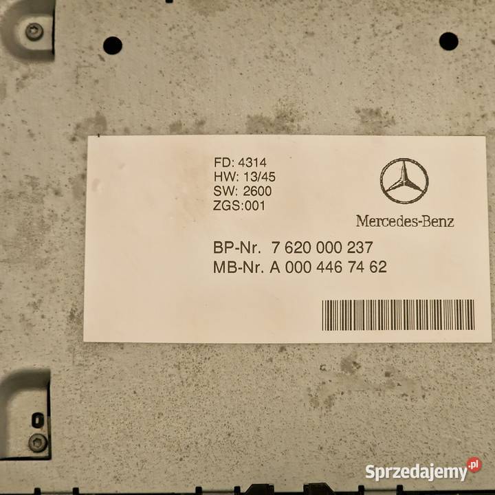 MERCEDES ACTROS MP4 ANTOS AROCS RADIO lubuskie Trzciel sprzedam