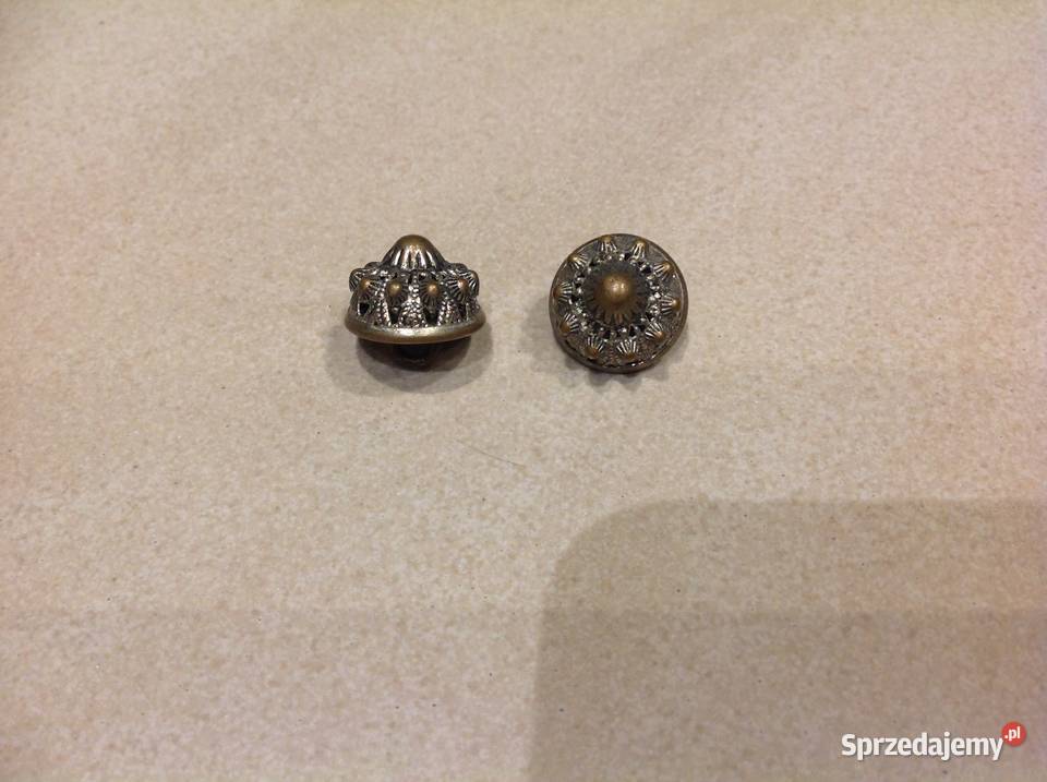 Stare Guziki Guzy Metalowe 2 sygnowane