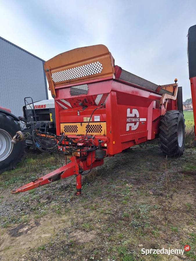 Rozrzutnik obornika wannowy wałki pionowe Stan