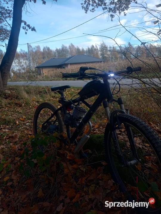 sprzedam rowerz z silnikem spalinowym 80cc małopolskie Wola Rzędzińska sprzedam