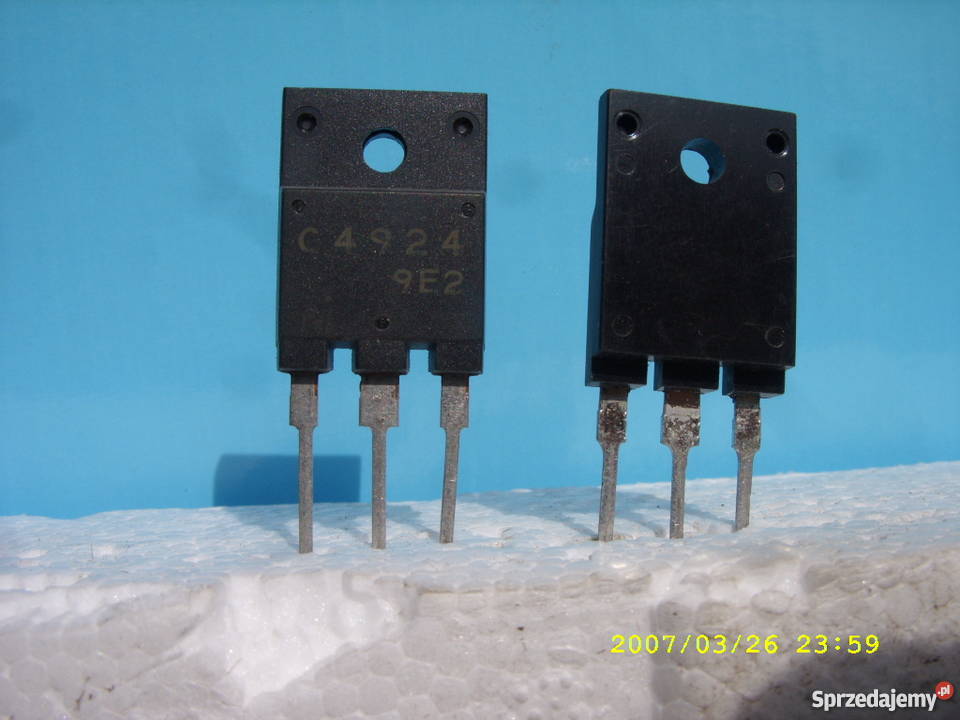 Tranzystor 2SC4924 nieuzywany 5zl dolnośląskie Wołów