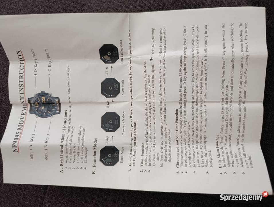 zegarek męski chłopięcy naviforce 9095 Poznań