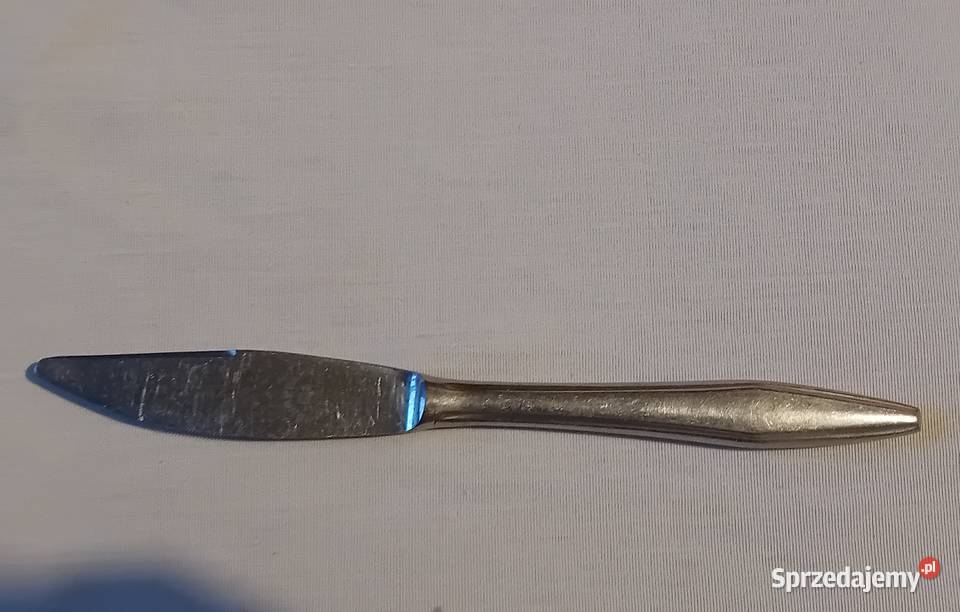 Nóż stołowy ze stali nierdzewnej Henneberg okres Koźminek