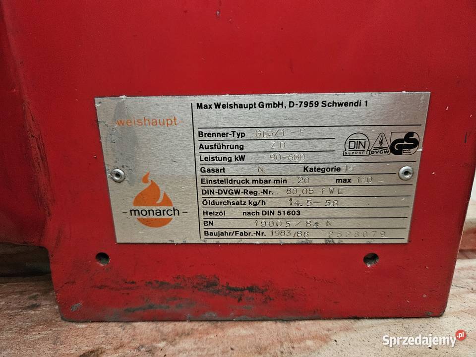 Palnik gazowy Krotoszyn