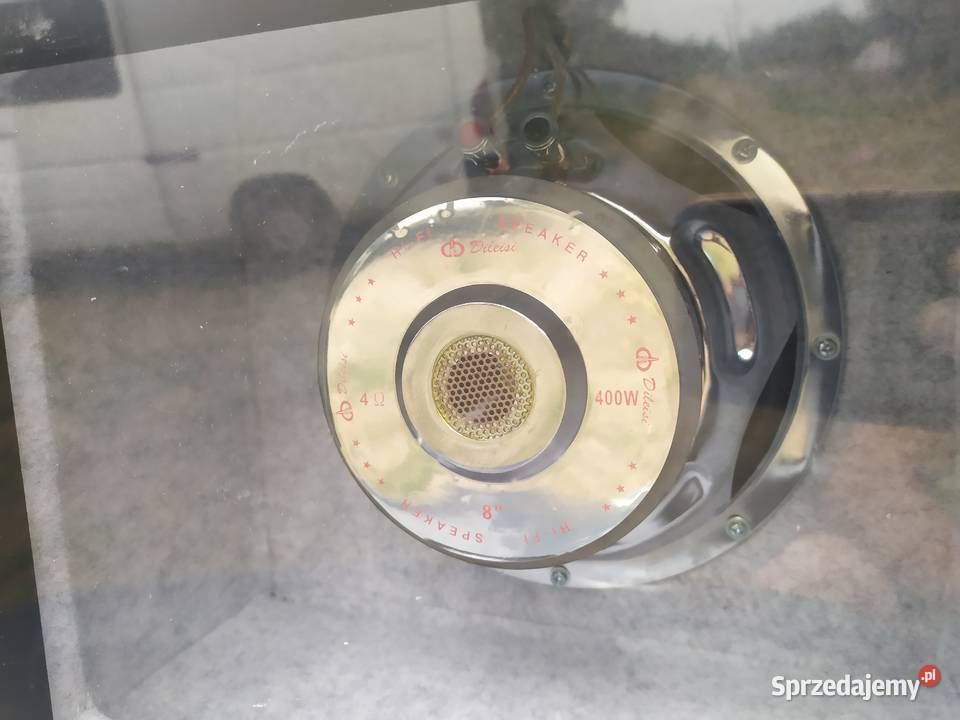 Skrzynia basowa DIBEISI 400W kable dolnośląskie