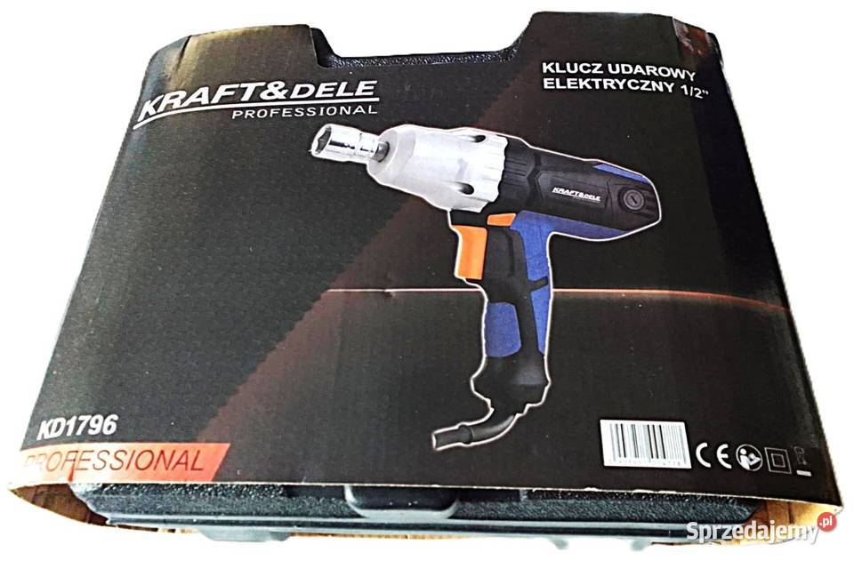 KLUCZ UDAROWY do kół KRAFTDELE Mocny 2200W 700Nm Motoryzacja