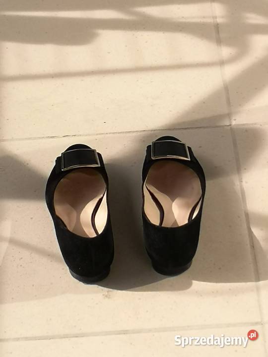 Hgl czółenka balerinki buty damskie czarne mazowieckie Warszawa