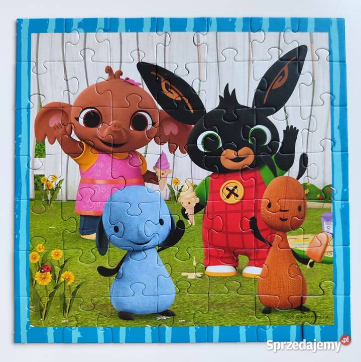 Puzzle 3w1 Bing zabawy z przyjaciółmi Trefl Puzzle Katowice