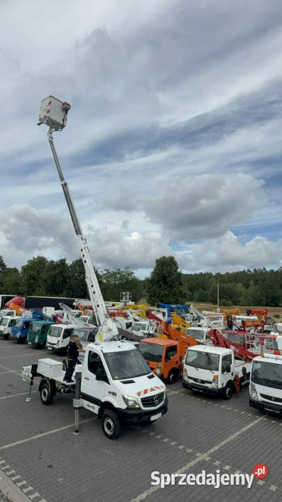 Mercedes Sprinter 316 CDI 4X4 PODNOŚNIK KOSZOWY nieuszkodzony Widełki sprzedam