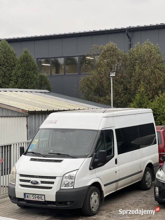 Ford Transit przewóz osób niepełnosprawnych kupiony w polskim salonie mazowieckie Legionowo