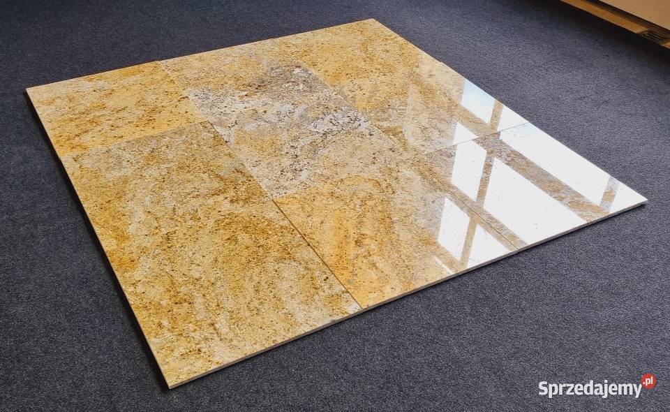 Płytki kamienne Madura Gold złote płytki z Bielawa