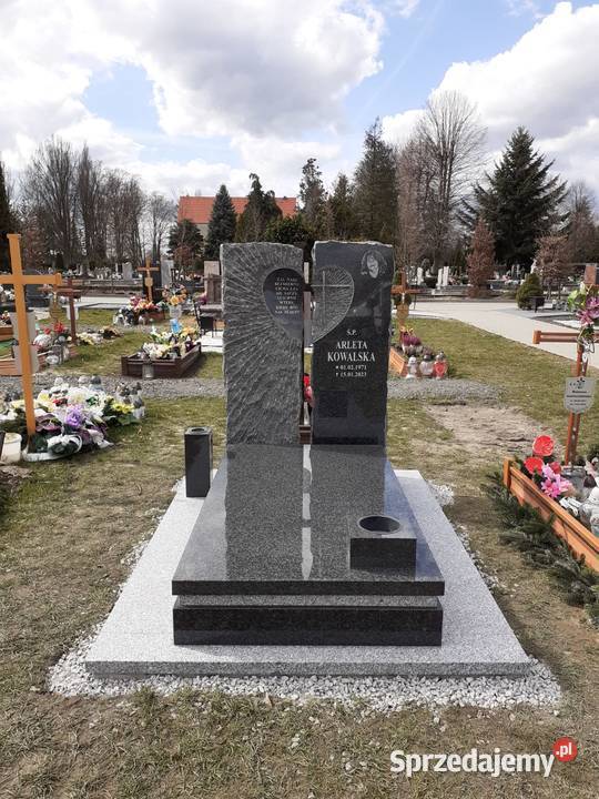 Nagrobek Serce rzeźba impalaStrzegom dolnośląskie Strzegom