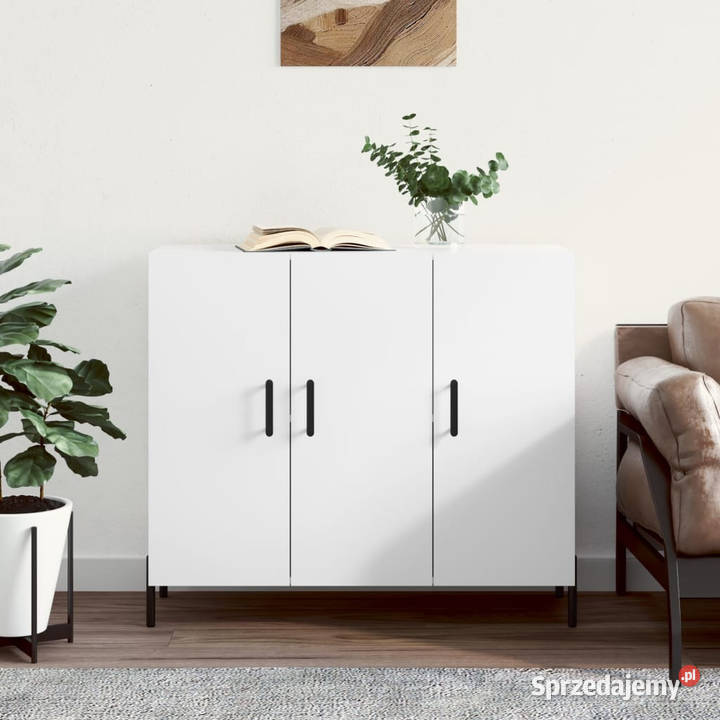 Szafka biała 90x34x80 materiał drewnopochodny Warszawa