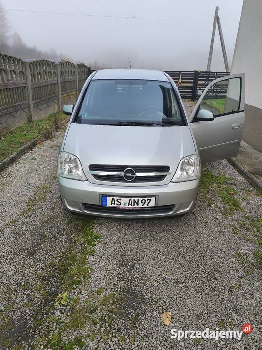 Sprzedam świeżo sprowadzony opel Meriva immobilizer śląskie Myszków