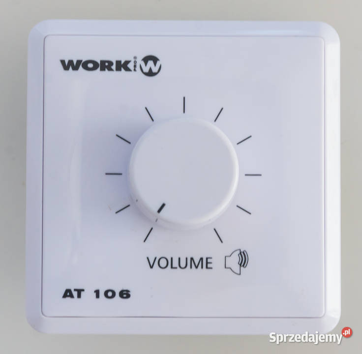 Naścienny regulator głośności WORK AT 106 100V Częstochowa sprzedam