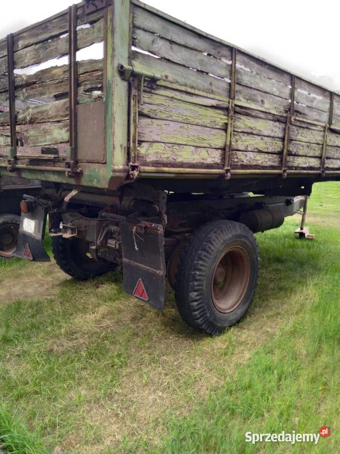 Przyczepa jednoosiowa 10 t sprzedam