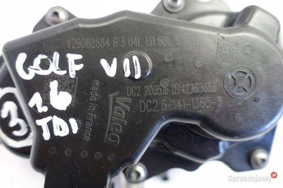 VW Golf VII 16 TDI ZAWÓR EGR 04L131501S osobowe Chełm