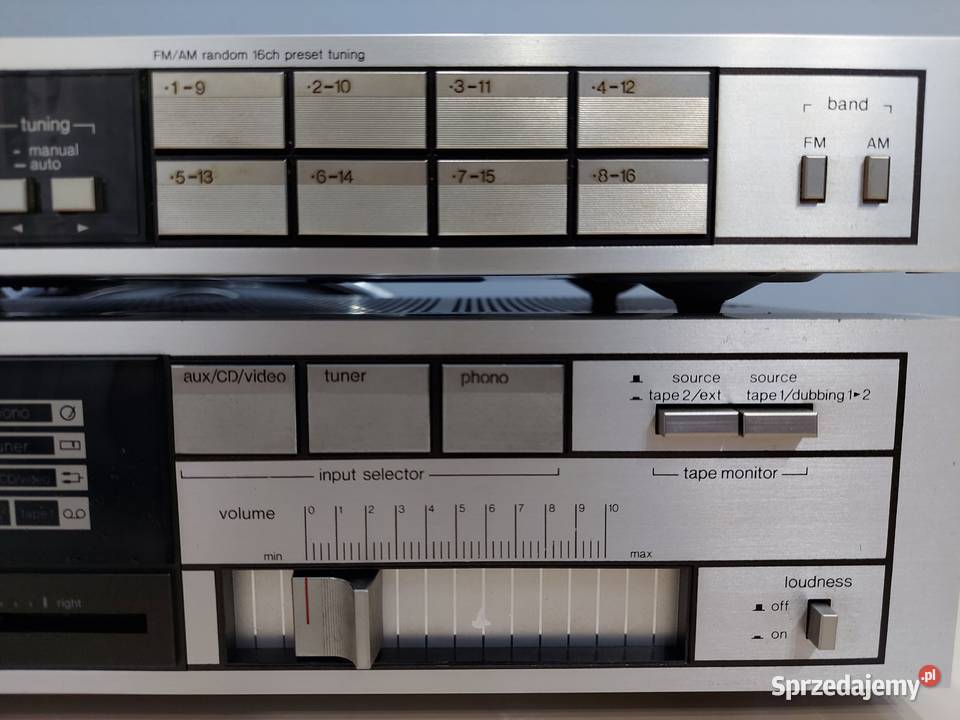 Technics Amplifier SUZ55 and Technics Tuner Łapy