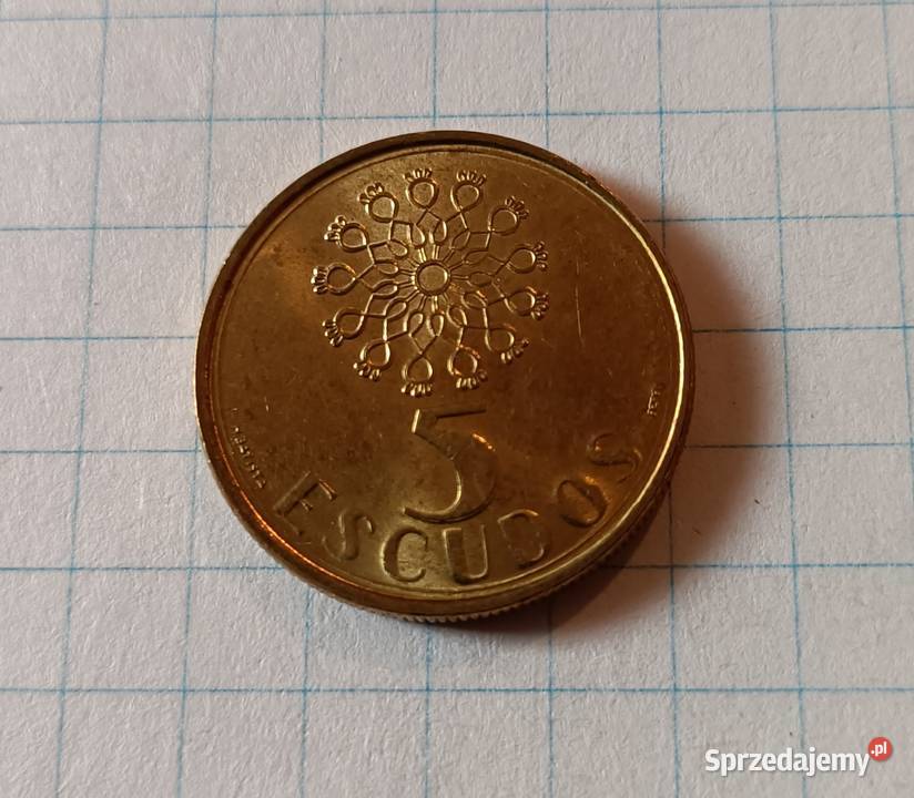 5 ESCUDO 5 ESCUDOS 1990 PORTUGALIA Piszczac