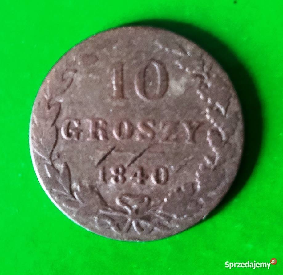 Dziesiątak PolskoRosyjski 1840 r podkarpackie Rzeszów