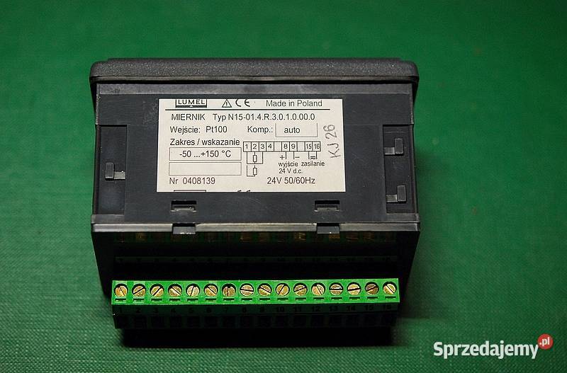 Miernik temperatury 50150 stC z czujnikiem LUMEL