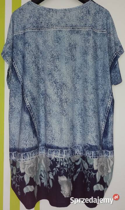 XXL Tunika z wzorem kamizelki Generation Gliwice