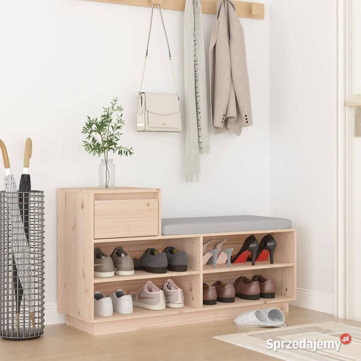 Szafka na buty 110x34x61 lite drewno sosnowe Warszawa sprzedam