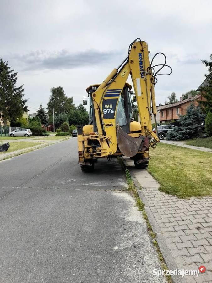 Sprzedam koparkoładowarkę KOMATSU WB 97S5 łódzkie Łódź