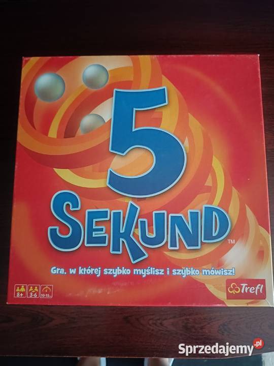 5 Sekund gra planszowa Edukacyjne