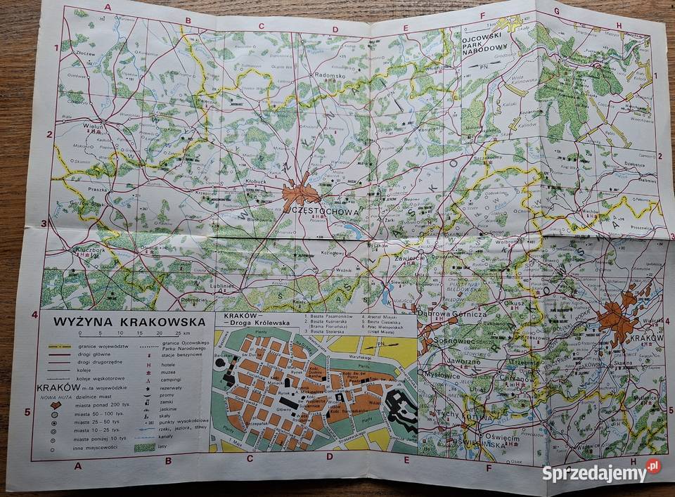 Wyżyna Krakowska panorama turystycznaJulian przewodnik Kraków