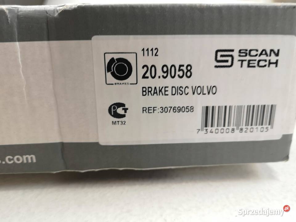 TARCZA HAMULCOWA TYŁ VOLVO S80 V70 20 24 25