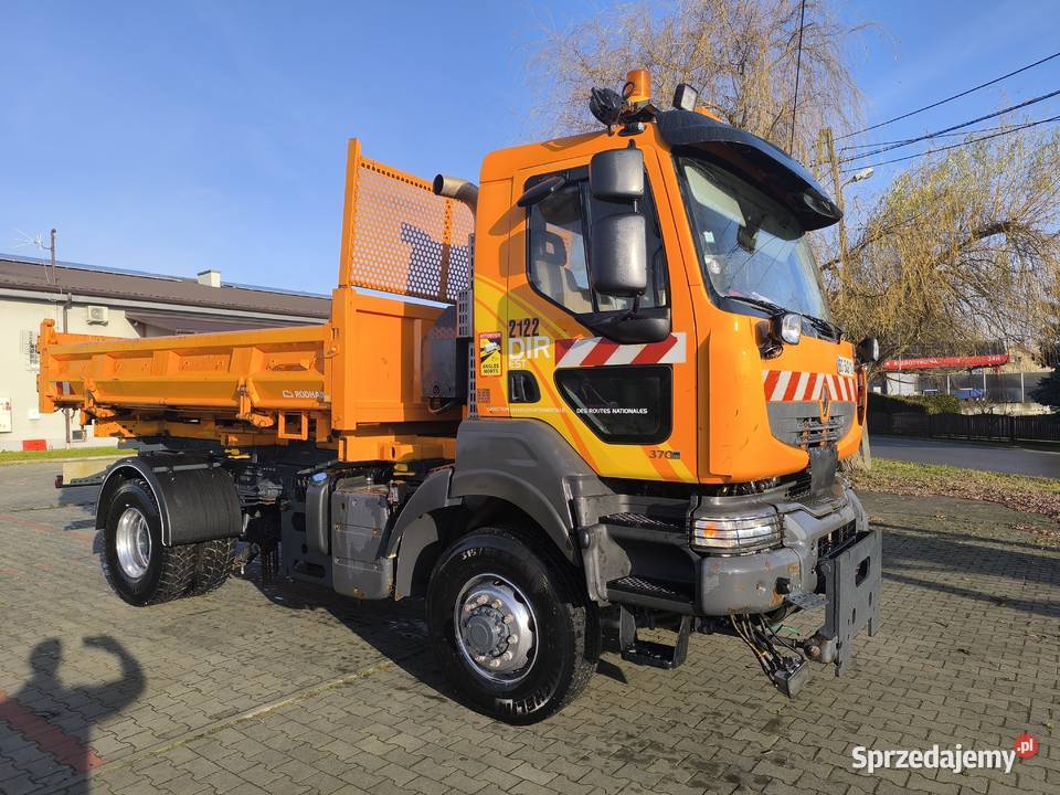 Renault Kerax 4x4 128tkm wywrotka piaskarka Tarnobrzeg