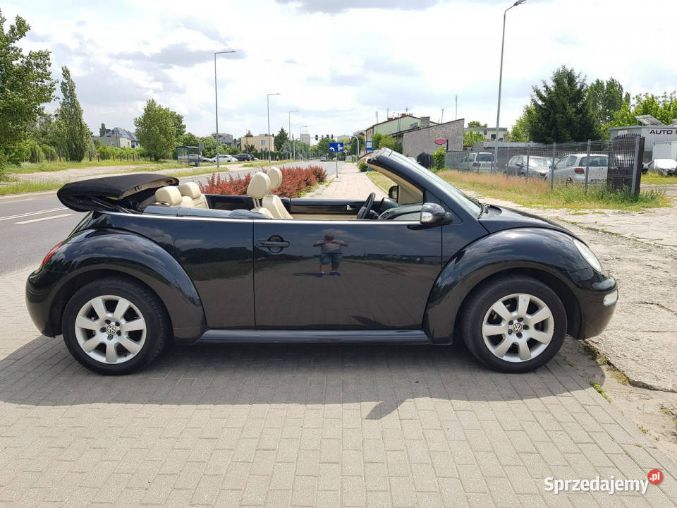 Volkswagen Beetle 19 TDI Cabrio Skóry Zadbany Włocławek sprzedam