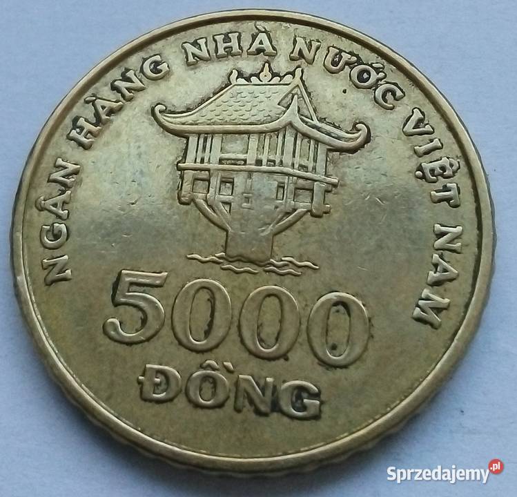 WIETNAM5000DONG2003 r Legionowo