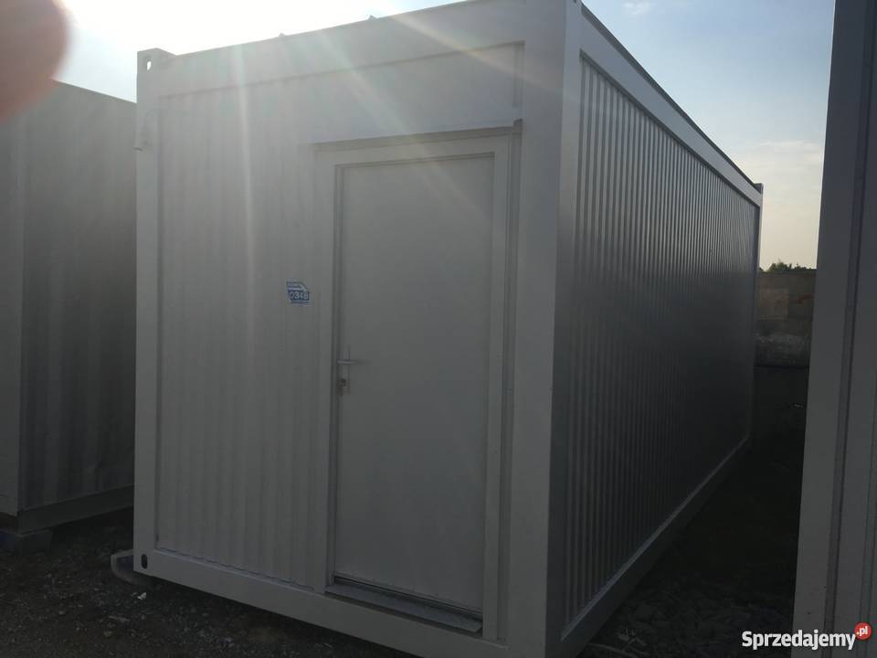 KONTENER SZATNIA Z PRZEDSIONKIEM Odnowiony Wrocław