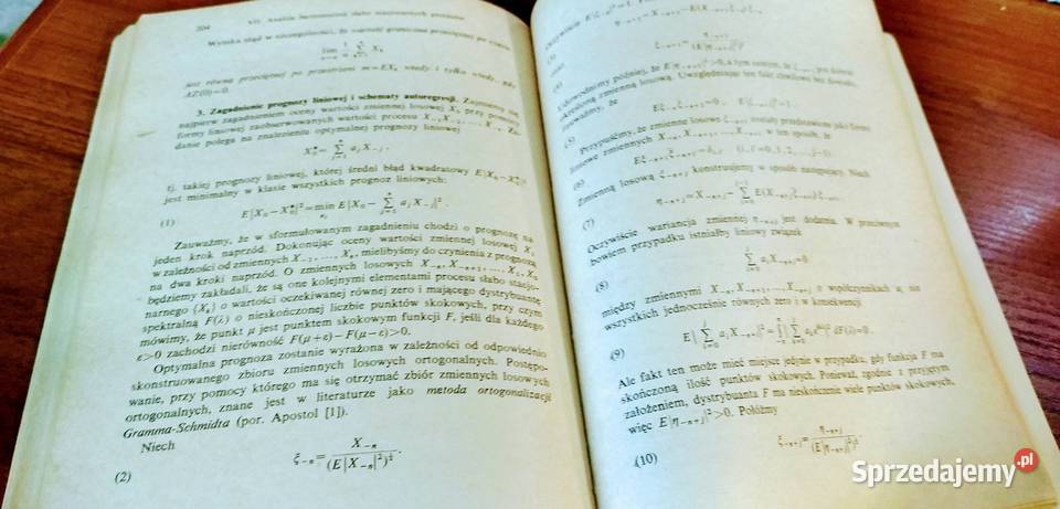 Procesy stochastyczne Murray Rosenblatt Gdańsk