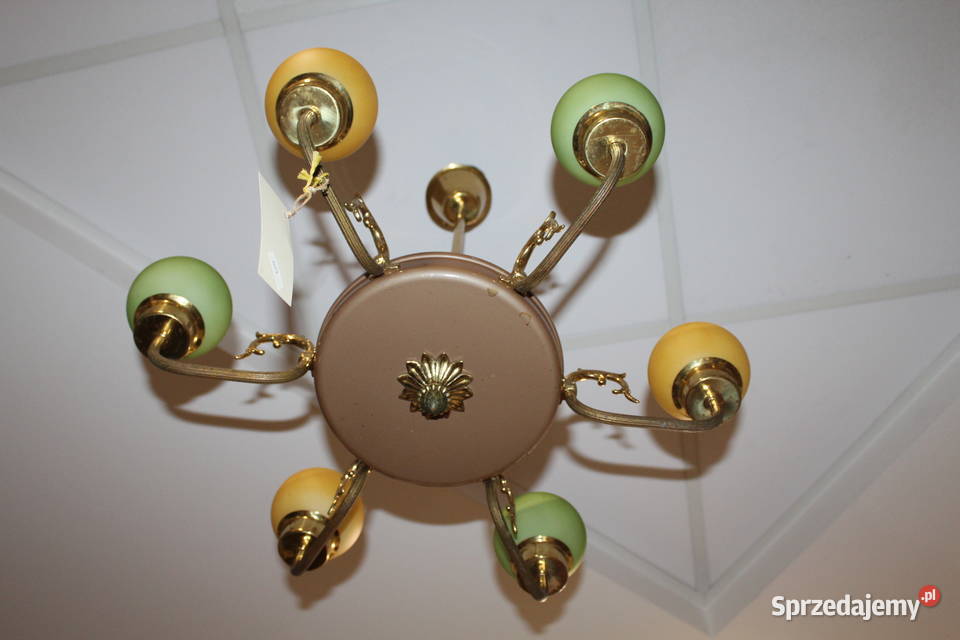 Stylowa lampa sufitowa retro z lat 5060 109 Fiaf zachodniopomorskie Szczecin