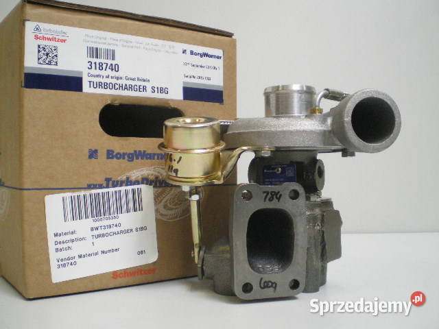 Turbosprężarka SCHWITZER 318740 318623 Siedlce