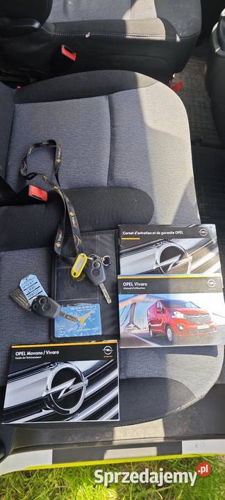 Opel Vivaro 16cdti 2015r przyzwoity klima Kraków