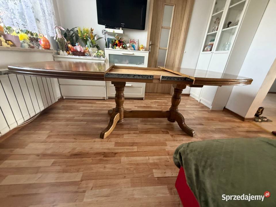 Dębowy stół rozkładany 12 osób Warszawa