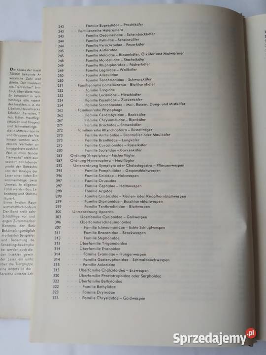 URANIA TIERREICH Insekten Hajnówka sprzedam