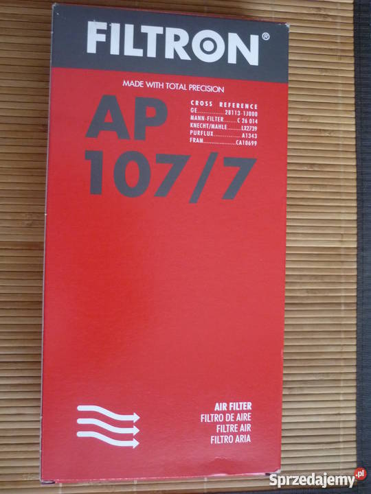 Filtr powietrza AP1077 FILTRON Hyundai Kia powietrza Filtry Łódź sprzedam