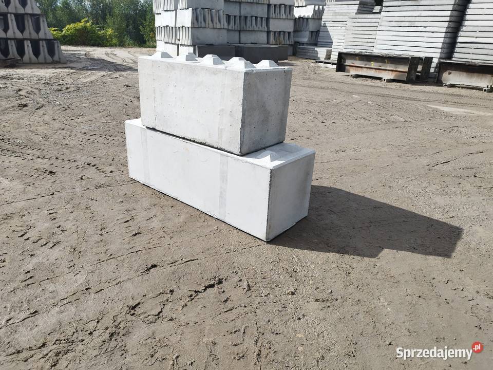 Bloki betonowe klocki legomury oporowe 120x60x60 Dąbrowa Górnicza