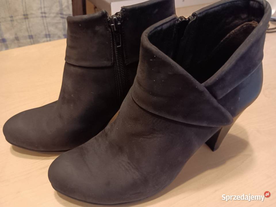 Botki Damskie Solo Femme Czarne Opole