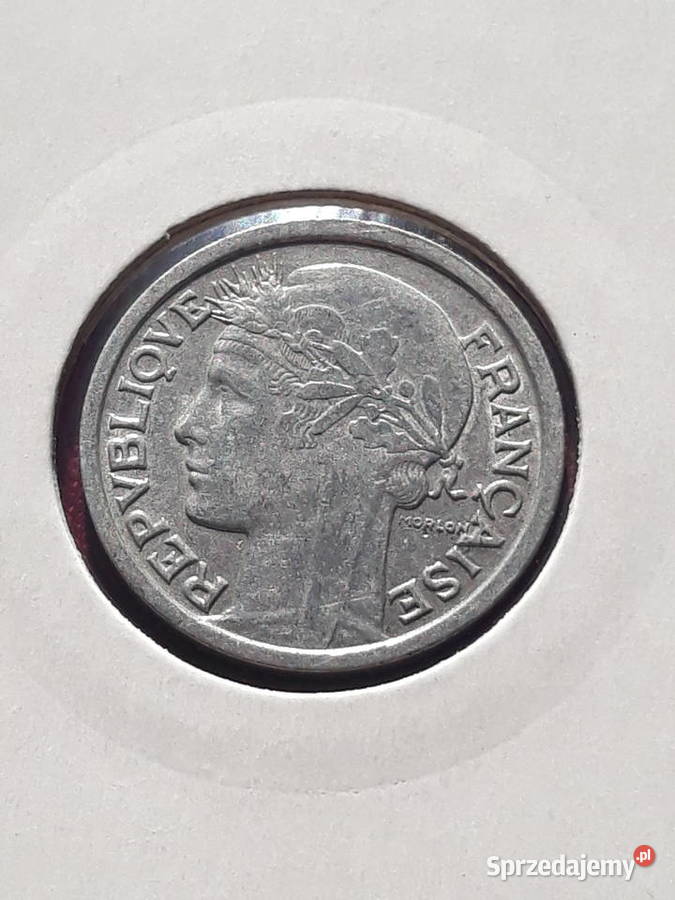 1 Frank Francja 1945 r wielkopolskie Konin