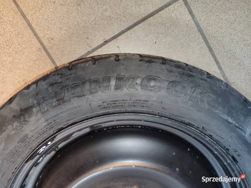 KOŁO DOJAZDOWE HANKOOK T12385R16 99M S300 Pozostałe Skierniewice