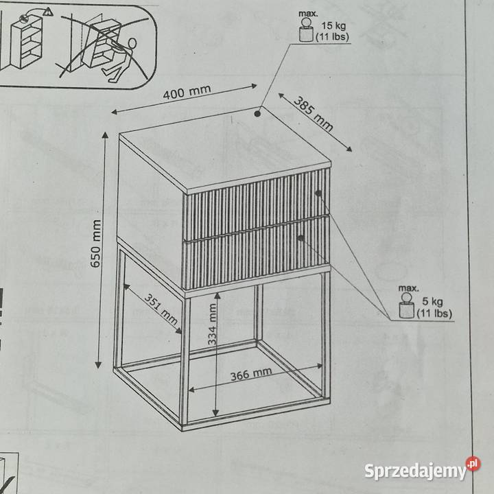 Szafka nocna sprzedam